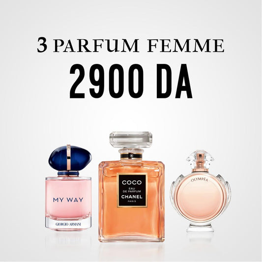 3 parfum femme